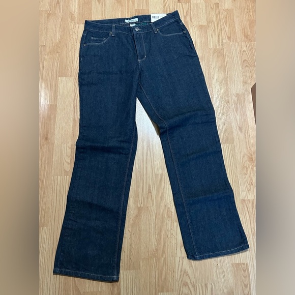 New Natural reflections lined blue jeans womans size 8 - Picture 1 of 8
